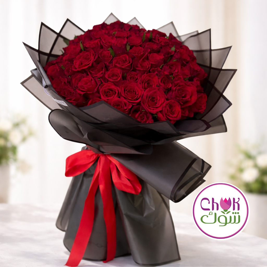 100 Red Roses