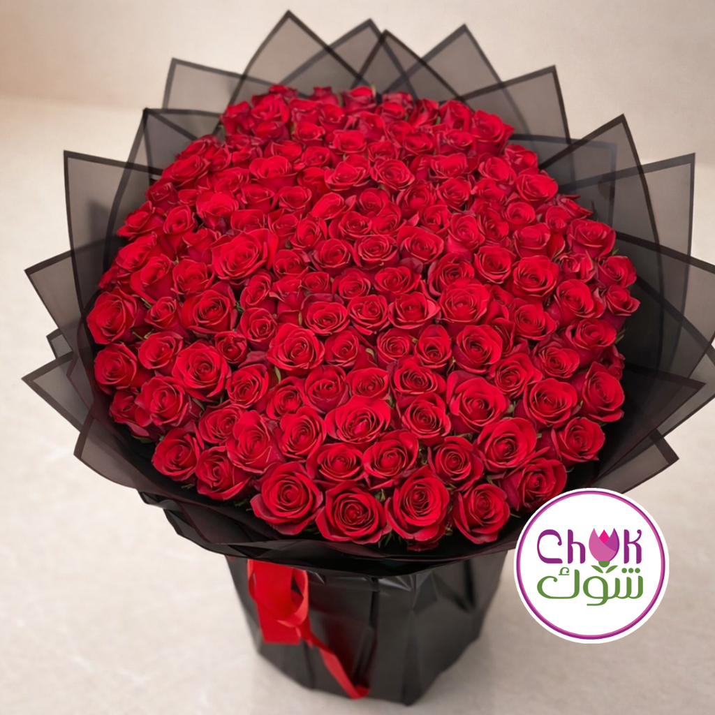 100 Red Roses