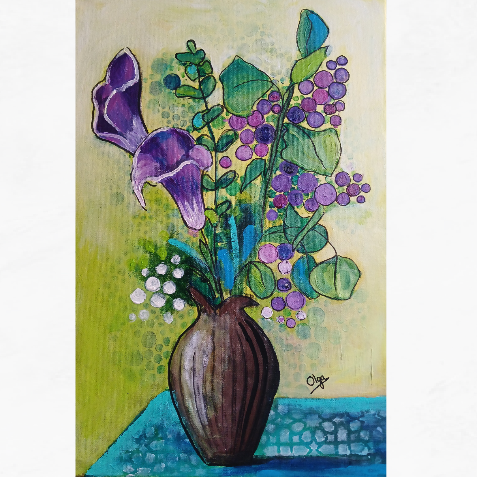 Purple Lilies