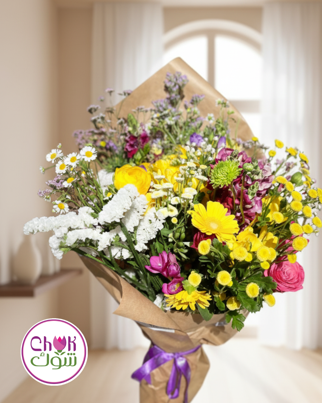 Yellow Fresh Casual Bouquet
