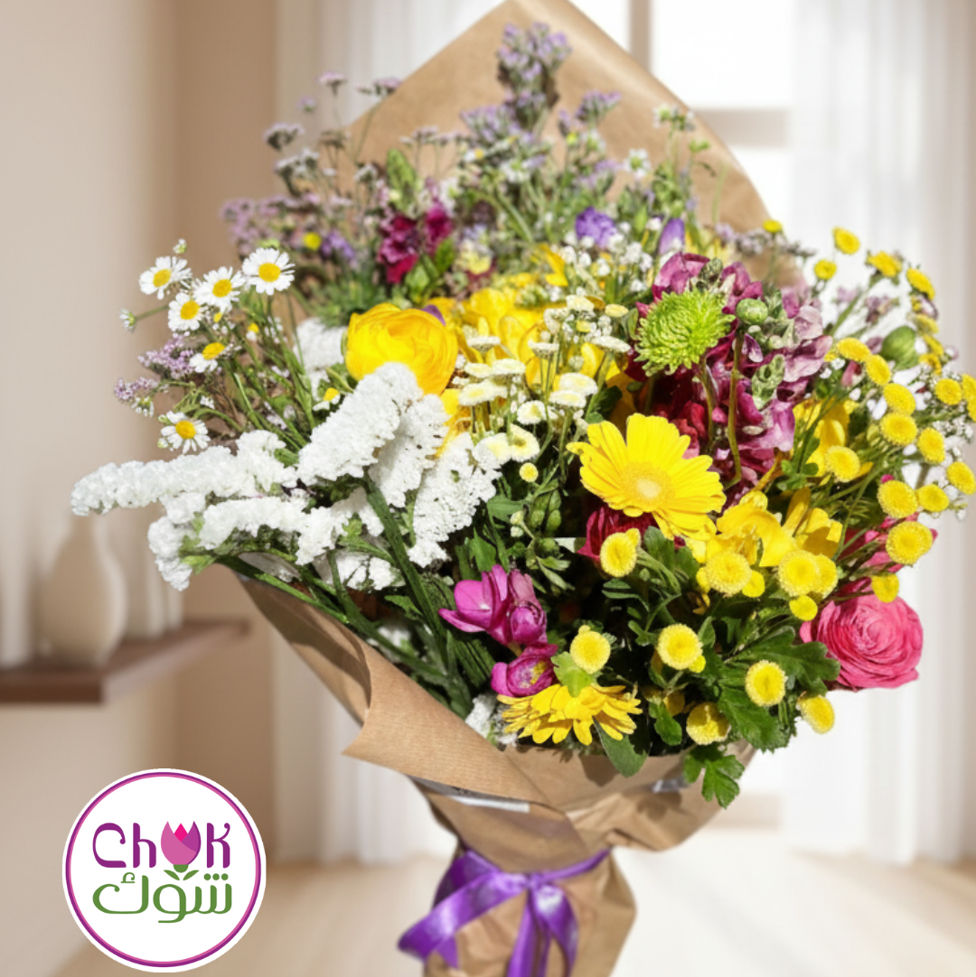 Yellow Fresh Casual Bouquet