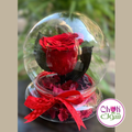 Eternal Rose - Small - glass base
