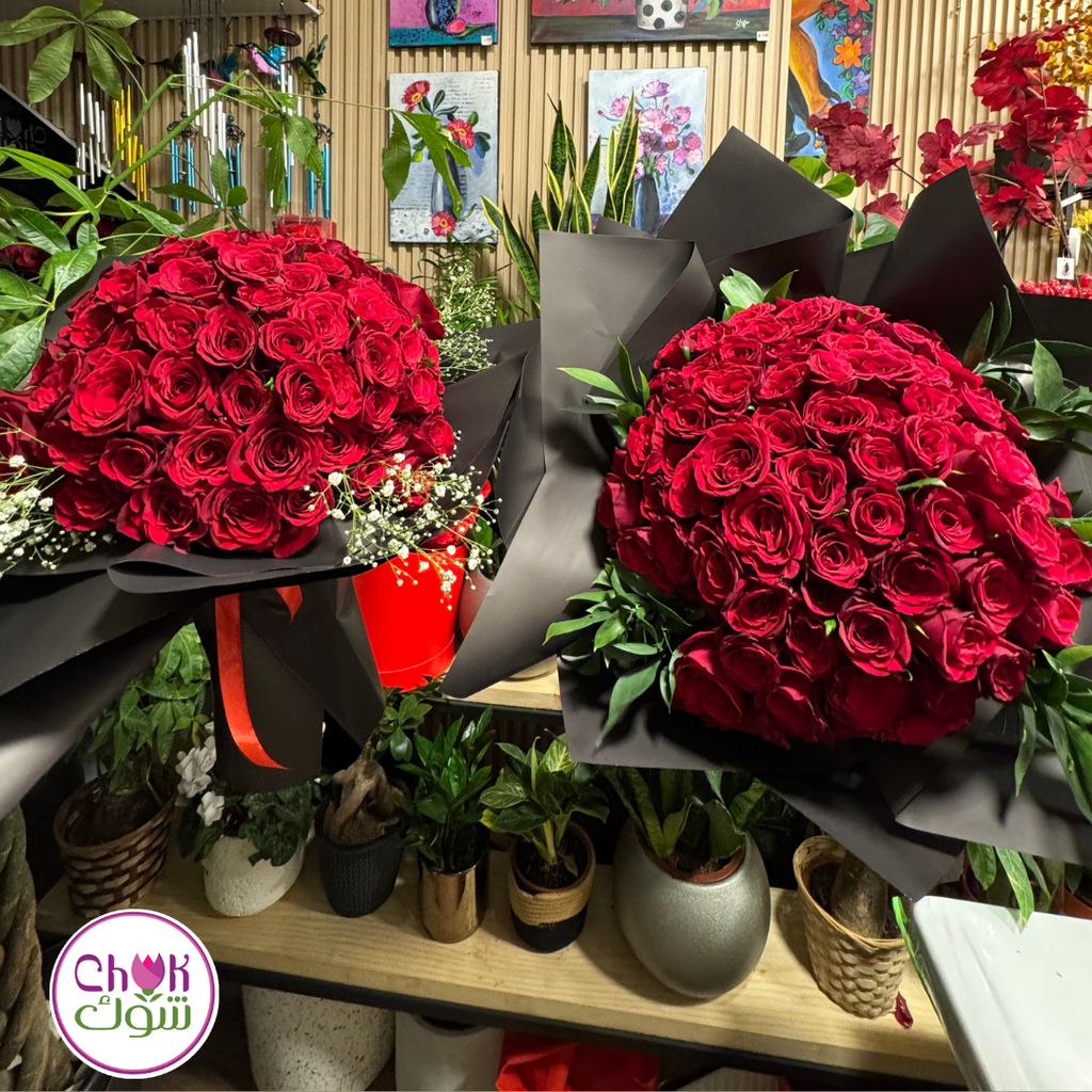 80 Red Roses