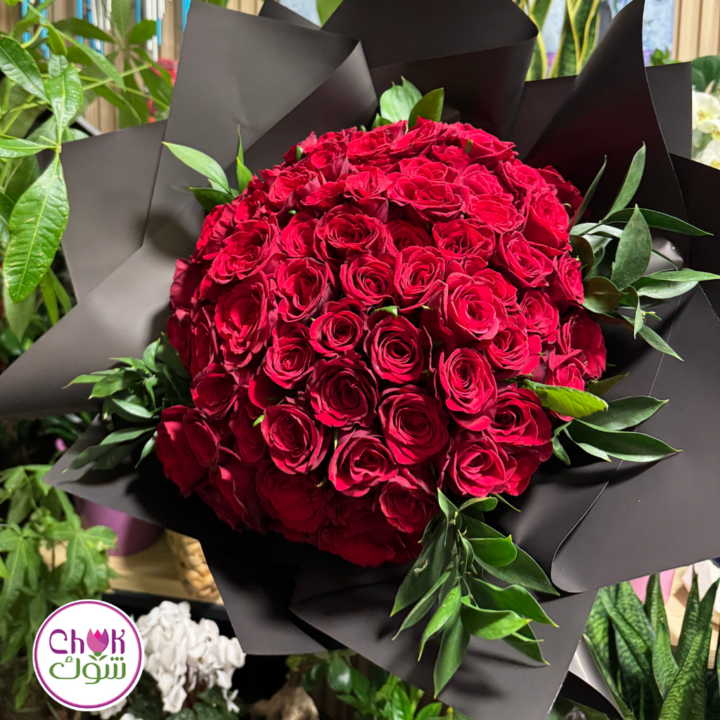 80 Red Roses