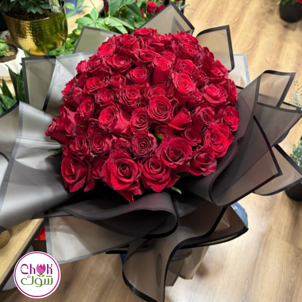 80 Red Roses